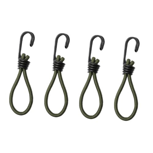 CLISPEED 4 Stück Zelt Abspannleinen Fixierhaken aus Robustem Elastische Spannseilhalter für Camping Outdoor Einsetzbar Einfache Installation Hohe Belastbarkeit Militärgrün CLISPEED 4 Stück Zelt Abspannleinen Fixierhaken aus Robustem Elastische Spannseilhalter für Camping Outdoor Einsetzbar Einfache Installation Hohe Belastbarkeit Militärgrün von CLISPEED