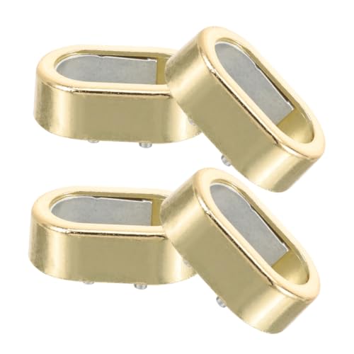 CLISPEED 4 Stück Zinklegierung Kleiderstangenhalter Teiliges Glänzende Goldfarbene Flanschbasis Rostbeständig Langlebig Einfache Montage Vielseitig Einsetzbar für Kleiderschränke und CLISPEED 4 Stück Zinklegierung Kleiderstangenhalter Teiliges Glänzende Goldfarbene Flanschbasis Rostbeständig Langlebig Einfache Montage Vielseitig Einsetzbar für Kleiderschränke und von CLISPEED