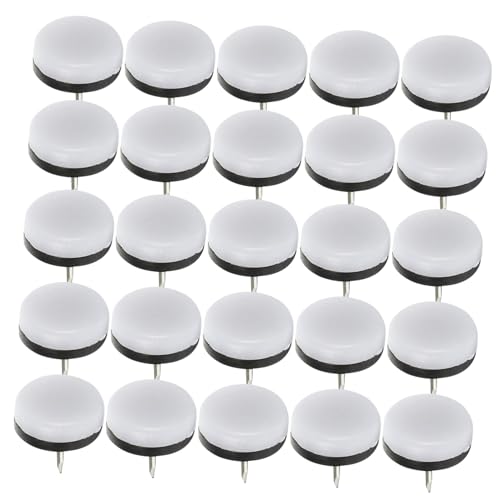 CLISPEED 40 Stück Nylon Möbelgleiter mit Nägeln rutschfeste Bodenschoner für Stühle Tische und Möbelbeine Schutz für Fliesenböden CLISPEED 40 Stück Nylon Möbelgleiter mit Nägeln rutschfeste Bodenschoner für Stühle Tische und Möbelbeine Schutz für Fliesenböden von CLISPEED