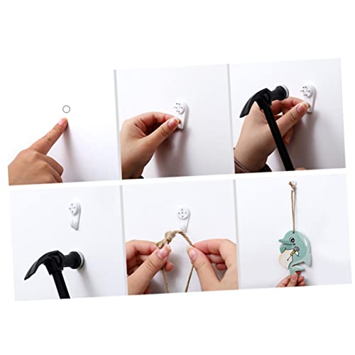 CLISPEED 40 Stück Seamless Haken Pack Unsichtbare Wandnägel für Bilderrahmen Traceless Hooks Langlebigem zum Aufhängen von Fotos und Kleinen Gegenständen CLISPEED 40 Stück Seamless Haken Pack Unsichtbare Wandnägel für Bilderrahmen Traceless Hooks Langlebigem zum Aufhängen von Fotos und Kleinen Gegenständen von CLISPEED