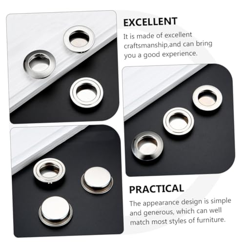 CLISPEED 40 Stück Teiliges Eingelassene Edelstahl Türgriffe Unsichtbar Eingebaut für Schränke und Kleiderschränke Langlebig Sicher Praktisch Versteckt CLISPEED 40 Stück Teiliges Eingelassene Edelstahl Türgriffe Unsichtbar Eingebaut für Schränke und Kleiderschränke Langlebig Sicher Praktisch Versteckt von CLISPEED