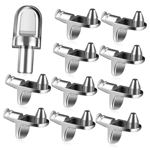 CLISPEED 40 Stück Teiliges Regalstützen aus Rostfreiem Zinklegierungsmaterial Stabile Möbelhalter für Bücherregale Schränke und Einlegeböden Langlebige Einlegebodenhalter zur CLISPEED 40 Stück Teiliges Regalstützen aus Rostfreiem Zinklegierungsmaterial Stabile Möbelhalter für Bücherregale Schränke und Einlegeböden Langlebige Einlegebodenhalter zur von CLISPEED