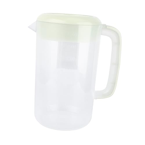 CLISPEED 4000 ml Kunststoff Wasserkrug mit Deckel Großer Getränkekrug für Saft Eistee und Bruchsicher Leicht zu Reinigen mit Komfortablem Griff für Zuhause und Garten CLISPEED 4000 ml Kunststoff Wasserkrug mit Deckel Großer Getränkekrug für Saft Eistee und Bruchsicher Leicht zu Reinigen mit Komfortablem Griff für Zuhause und Garten von CLISPEED