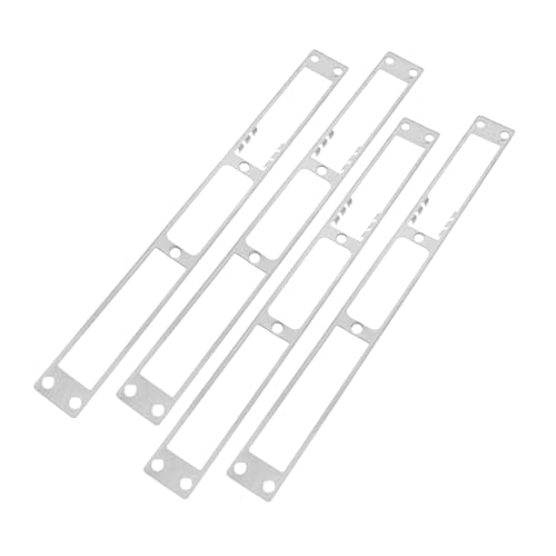 CLISPEED 4Stücke Türverstärkungs Kit Teilig Sicherheitsstreikplatte für Türverriegelung Einfache Installation Multifunktionales Design Robust und Langlebig CLISPEED 4Stücke Türverstärkungs Kit Teilig Sicherheitsstreikplatte für Türverriegelung Einfache Installation Multifunktionales Design Robust und Langlebig von CLISPEED