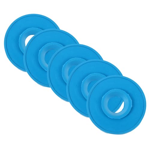 CLISPEED 5 Stück Filtertrichter-pad Sieb Trichterförmig Zulaufender Kragen Trichterfilteradapter Praktischer Trichteradapter Professionelle Filteranlagen Schulfilteradapter Gummi von CLISPEED