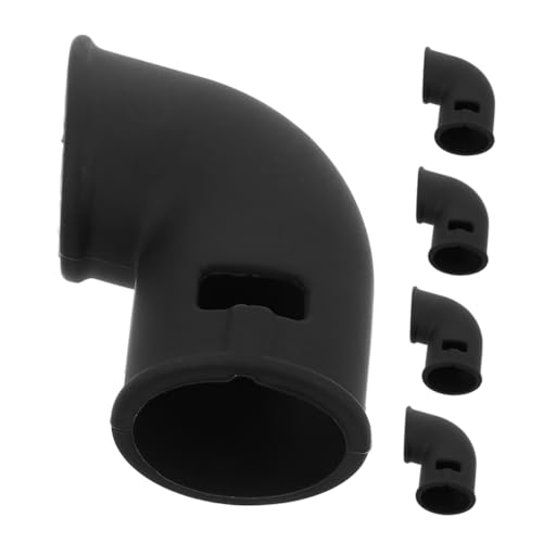 CLISPEED 5 Stück Hochtemperaturbeständiger Dampfdiffusor für Druckkochtöpfe und Heißluftfritteusen Flexible Abgasleitung für Sicheres Kochen der Küche CLISPEED 5 Stück Hochtemperaturbeständiger Dampfdiffusor für Druckkochtöpfe und Heißluftfritteusen Flexible Abgasleitung für Sicheres Kochen der Küche von CLISPEED