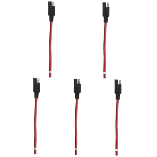 CLISPEED 5 Stück Photovoltaik Verlängerungskabel Für DIY Batterie Sae Steckerkabel Für Traktor Solarpanel Verlängerungskabel 12 V Schnellverbindung Schnelltrenn Drahtanschlüsse 12 V CLISPEED 5 Stück Photovoltaik Verlängerungskabel Für DIY Batterie Sae Steckerkabel Für Traktor Solarpanel Verlängerungskabel 12 V Schnellverbindung Schnelltrenn Drahtanschlüsse 12 V von CLISPEED
