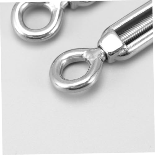 CLISPEED 5 Stück Teiliges Edelstahl Flower Basket Schrauben Oc Verstellbarer Drahtseil Spanner Rostfrei Robust Flexibel für Stahlseile Langlebiger Bloom Bolt Turnbuckle CLISPEED 5 Stück Teiliges Edelstahl Flower Basket Schrauben Oc Verstellbarer Drahtseil Spanner Rostfrei Robust Flexibel für Stahlseile Langlebiger Bloom Bolt Turnbuckle von CLISPEED