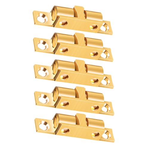 CLISPEED 5 Stück Teiliges Magnetisches Schranktürschloss Verstellbar Robust Langlebig für Schrank Kleiderschrank Balkon und Küchentür Einfache Montage Sanftes Schließen und Öffnen CLISPEED 5 Stück Teiliges Magnetisches Schranktürschloss Verstellbar Robust Langlebig für Schrank Kleiderschrank Balkon und Küchentür Einfache Montage Sanftes Schließen und Öffnen von CLISPEED