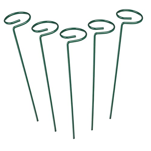 CLISPEED 5 Stück Teiliges Pflanzenstützen aus Robustem Langlebige Blumenstützen für Kleine Pflanzen Stützstäbe Verhindern Stängelbruch als Gartenzubehör und für Pflanzenliebhaber von CLISPEED