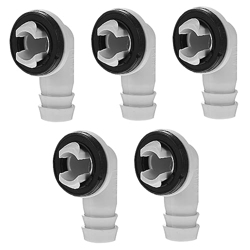 CLISPEED 5 Stück Teiliges Set Klimaanlagen Ablaufschlauch Winkelverbinder Hochwertiger Adapter für Klimaanlagen mit Gebogenem Ausgang Einfache Installation Dicht und Langlebig CLISPEED 5 Stück Teiliges Set Klimaanlagen Ablaufschlauch Winkelverbinder Hochwertiger Adapter für Klimaanlagen mit Gebogenem Ausgang Einfache Installation Dicht und Langlebig von CLISPEED