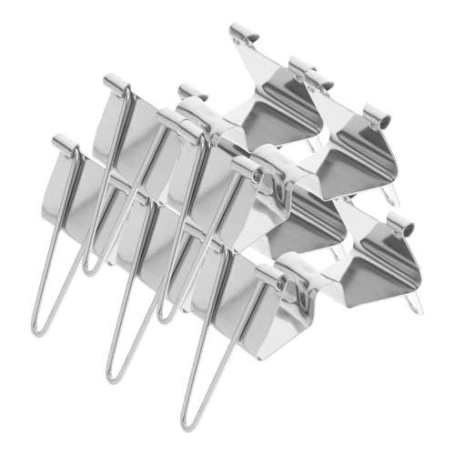 CLISPEED 5 Stück Teiliges Set Öl Clips Trennklammern für Ölmalerei Ergonomisch Gestaltet Leicht zu Bedienen und Transportieren für Künstler und Maler CLISPEED 5 Stück Teiliges Set Öl Clips Trennklammern für Ölmalerei Ergonomisch Gestaltet Leicht zu Bedienen und Transportieren für Künstler und Maler von CLISPEED