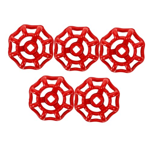 CLISPEED 5 Stück Teiliges von Außenzapfhahn Handrädern Ersatz für Wasserhähne Präzise Gefertigte Metallventilhandräder Installieren Bedienen CLISPEED 5 Stück Teiliges von Außenzapfhahn Handrädern Ersatz für Wasserhähne Präzise Gefertigte Metallventilhandräder Installieren Bedienen von CLISPEED