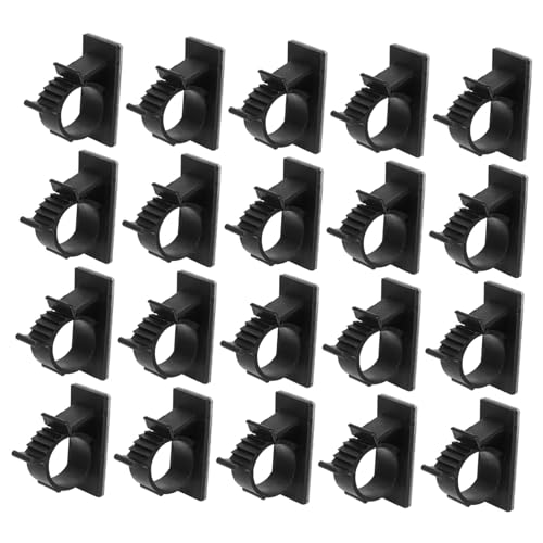 CLISPEED 50 Stück Selbstklebende Rohraufhänger Wasserrohrschellen Große Rohrklammern Kunststoff Halter Für Schlauch Kabelbefestigung Zuhause Büro Auto CLISPEED 50 Stück Selbstklebende Rohraufhänger Wasserrohrschellen Große Rohrklammern Kunststoff Halter Für Schlauch Kabelbefestigung Zuhause Büro Auto von CLISPEED
