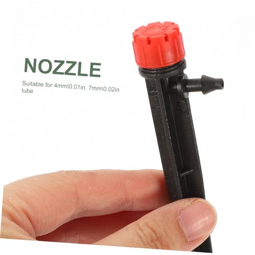 CLISPEED 50 Stück Teiliges Garten bewässerungsset mit Verstellbaren Sprinkler spieß Drehbare Tropfbewässerungsdüse Einteiliger Erdspieß Kompatibel mit Schlauch Wassersparend und Einfach zu CLISPEED 50 Stück Teiliges Garten bewässerungsset mit Verstellbaren Sprinkler spieß Drehbare Tropfbewässerungsdüse Einteiliger Erdspieß Kompatibel mit Schlauch Wassersparend und Einfach zu von CLISPEED