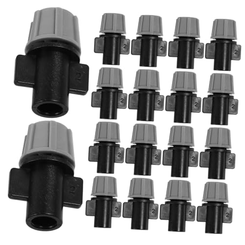 CLISPEED 50 Stück Teiliges Nebeldüsen für Garten Bewässerungssystem Automatische Wassersprühdüsen mit Weichem Sprühnebel Schlauchanschluss Effiziente Kühlung und Gleichmäßige CLISPEED 50 Stück Teiliges Nebeldüsen für Garten Bewässerungssystem Automatische Wassersprühdüsen mit Weichem Sprühnebel Schlauchanschluss Effiziente Kühlung und Gleichmäßige von CLISPEED