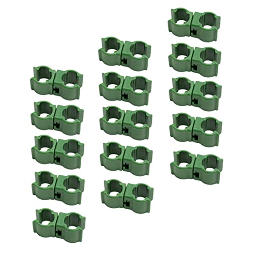 CLISPEED 50 Stück Teiliges Pflanzenstützclip Langlebigem Material Vielseitiger Rankhilfe verbinder für Kletterpflanzen Tomaten Gurken und Gemüse Einfach zu Montierende Gartenstützen für von CLISPEED