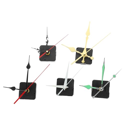 CLISPEED 5Sätze DIY Uhrwerk Mechanismus Teile Taktbewegung für Wanduhren Leise Uhrwerk mit Zeigern für Kreative Uhrenprojekte Zuhause CLISPEED 5Sätze DIY Uhrwerk Mechanismus Teile Taktbewegung für Wanduhren Leise Uhrwerk mit Zeigern für Kreative Uhrenprojekte Zuhause von CLISPEED
