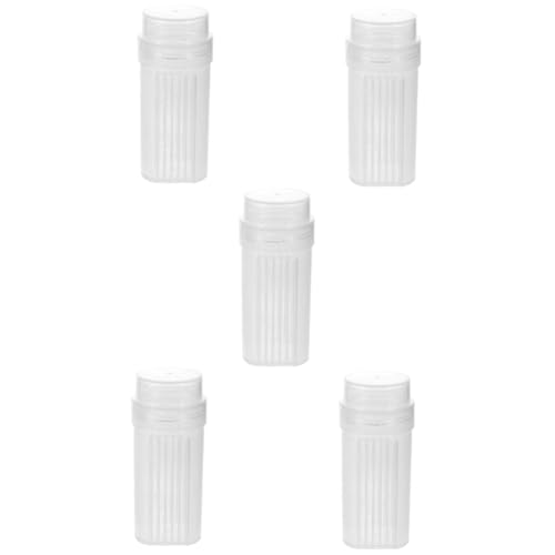 CLISPEED 5St Hochtransparente Färbewanne laborbedarf The Work microcopy terrarien klammern Labor-Färbegläser Glas zum Färben von Objektträgern Mikroskop Glasrutsche Halterung Plastik Weiß von CLISPEED