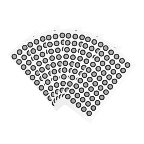 CLISPEED 6 Blätter Scanner Reflexionsmarker Hochreflektierende Markierungspunkte Dicke Tear resistant Scan Reference Points Für Präzises Scannen Und Bewegungserfassung von CLISPEED