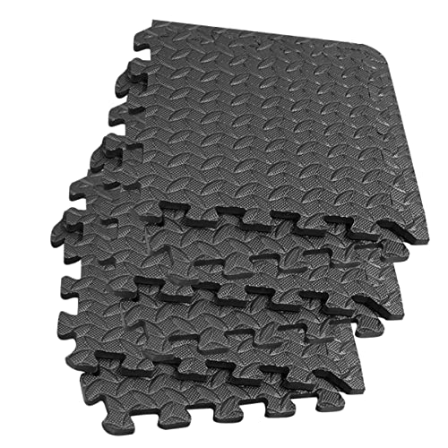 CLISPEED 6 Stück Eva Schaum Puzzlematten mit Blattmuster Interlocking Fitnessmatten für Fitnessraum Yoga und Spielbereiche CLISPEED 6 Stück Eva Schaum Puzzlematten mit Blattmuster Interlocking Fitnessmatten für Fitnessraum Yoga und Spielbereiche von CLISPEED