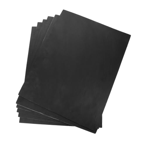 CLISPEED 6 Stück Große Schwarze Schaumstoffplatten Glatte Oberfläche Vielseitig für Kunst Werbung DIY Dekoration Cosplay Requisiten ohne Kleber zum Bemalen und Gestalten Geeignet von CLISPEED