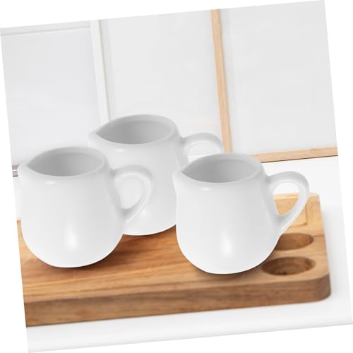 CLISPEED 6 Stück Keramik Sauce und Milchbecher Teiliges Hitzebeständig Praktisch mit Ausguss für Kaffee Latte und Soßen Geeignet Kleine Kännchen für Vielseitigen Gebrauch CLISPEED 6 Stück Keramik Sauce und Milchbecher Teiliges Hitzebeständig Praktisch mit Ausguss für Kaffee Latte und Soßen Geeignet Kleine Kännchen für Vielseitigen Gebrauch von CLISPEED