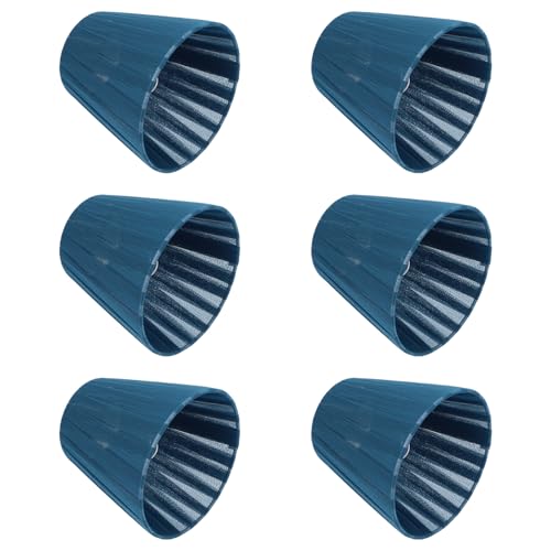 CLISPEED 6 Stück Nordische Lampenschirme aus Stoff und Einfache Blaue Lampenabdeckungen Dekorative Lichtabdeckung für Tischlampen Schlafzimmer Wohnzimmer Leicht zu Montieren Warme CLISPEED 6 Stück Nordische Lampenschirme aus Stoff und Einfache Blaue Lampenabdeckungen Dekorative Lichtabdeckung für Tischlampen Schlafzimmer Wohnzimmer Leicht zu Montieren Warme von CLISPEED
