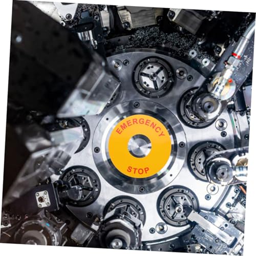 CLISPEED 6 Stück Sicherheitswarnaufkleber Notstopp aufkleber für Elektrische Geräte und Maschinen Selbstklebend Sichtbar Vielseitig Einsetzbar Einfache Peel and stick Montage für Industrie CLISPEED 6 Stück Sicherheitswarnaufkleber Notstopp aufkleber für Elektrische Geräte und Maschinen Selbstklebend Sichtbar Vielseitig Einsetzbar Einfache Peel and stick Montage für Industrie von CLISPEED