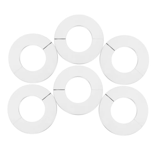 CLISPEED 6 Stück Teiliges Edelstahl Rohrabdeckungen Runde Geteilte Wandflansche Schnelle Montage Vielseitig für Küchenarmaturen Waschbecken Toiletten und Heizungsrohre Robust und Elegant CLISPEED 6 Stück Teiliges Edelstahl Rohrabdeckungen Runde Geteilte Wandflansche Schnelle Montage Vielseitig für Küchenarmaturen Waschbecken Toiletten und Heizungsrohre Robust und Elegant von CLISPEED