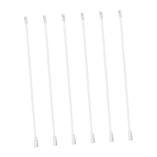 CLISPEED 6 Stück Teiliges Kunststoff Jalousie Zugstab Transparent Blinds Pulling Wand Lamellenstab Ersatz für Fensterrollos Innen ohne Bohren Zubehör CLISPEED 6 Stück Teiliges Kunststoff Jalousie Zugstab Transparent Blinds Pulling Wand Lamellenstab Ersatz für Fensterrollos Innen ohne Bohren Zubehör von CLISPEED