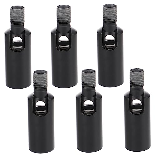 CLISPEED 6 Stück Teiliges Lampenadapter Verstellbare Deckenstrahler Verbinder Langlebige Lampenfassung mit Gewinde Robust und Verschleißfest für Lampen Steckdose CLISPEED 6 Stück Teiliges Lampenadapter Verstellbare Deckenstrahler Verbinder Langlebige Lampenfassung mit Gewinde Robust und Verschleißfest für Lampen Steckdose von CLISPEED