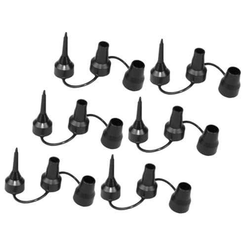 CLISPEED 6 Stück Teiliges Luftbett Pumpdüsen aus Robustem Kunststoff Schnelle Aufblasfunktion Adapter für Luftmatratzen Pools Boote Tragbar und Langlebig Passend für Verschiedene von CLISPEED