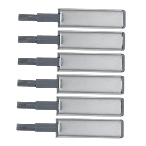 CLISPEED 6 Stück Teiliges Push To Open Türscharnier Selbstschließend aus Robustem Stahl mit Soft Close Funktion Verdeckt für Küchen und Badezimmerschränke Druckbetätigter ohne Griff CLISPEED 6 Stück Teiliges Push To Open Türscharnier Selbstschließend aus Robustem Stahl mit Soft Close Funktion Verdeckt für Küchen und Badezimmerschränke Druckbetätigter ohne Griff von CLISPEED