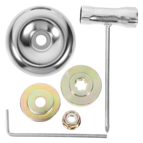 CLISPEED 6 Stück Teiliges Rasentrimmer Ersatzkopf mit Adapter für Motorsense und Freischneider Vibrationsarm Langlebig Problemloses Spulenwechsel Zubehör für Gartengeräte von CLISPEED