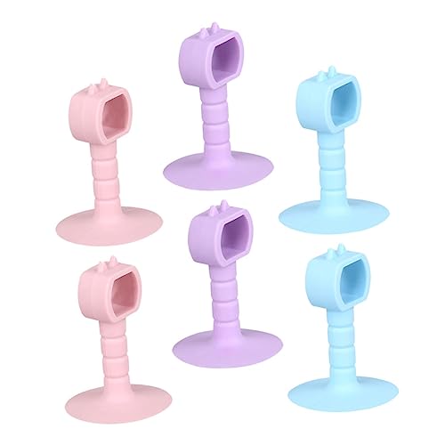 CLISPEED 6 Stück Teiliges Türstopper Großer Farbiger Saugnapf Türpuffer mit Kollisionsfunktion Schont Wand und Türgriff Einfache Montage ohne Bohren Geeignet für Zimmertüren und Türschutz CLISPEED 6 Stück Teiliges Türstopper Großer Farbiger Saugnapf Türpuffer mit Kollisionsfunktion Schont Wand und Türgriff Einfache Montage ohne Bohren Geeignet für Zimmertüren und Türschutz von CLISPEED