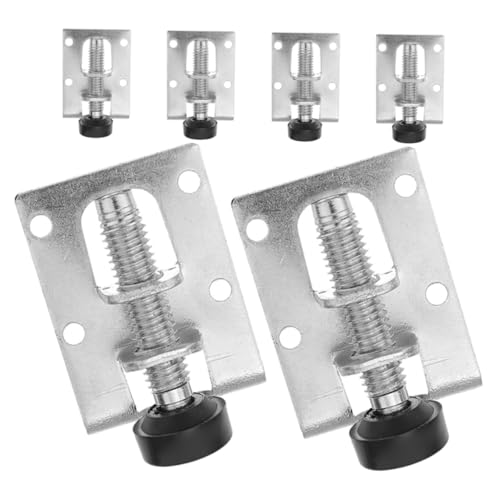 CLISPEED 6 Stück Teiliges Verstellbare Möbel nivellierfüße aus Hochwertigem Material Höhenverstellbar und Rutschfest Geeignet für Tische Schränke Werkbänke und Aufbewahrungsmöbel Einfache von CLISPEED