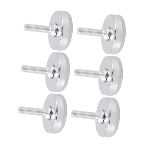 CLISPEED 6 Stück Teiliges Verstellbares Möbelfuß Schraubnivellierer mit Rutschfester Gummibasis für Stühle Schränke Tische Einsetzbar CLISPEED 6 Stück Teiliges Verstellbares Möbelfuß Schraubnivellierer mit Rutschfester Gummibasis für Stühle Schränke Tische Einsetzbar von CLISPEED