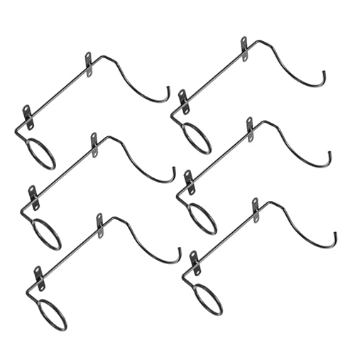 CLISPEED 6stücke Weinregal Aus Eisen Für Wandmontage Rotweinflaschenhalter Weinregal Mit Wandhalterung Weinflaschenständer in Schwarz Für Wand CLISPEED 6stücke Weinregal Aus Eisen Für Wandmontage Rotweinflaschenhalter Weinregal Mit Wandhalterung Weinflaschenständer in Schwarz Für Wand von CLISPEED