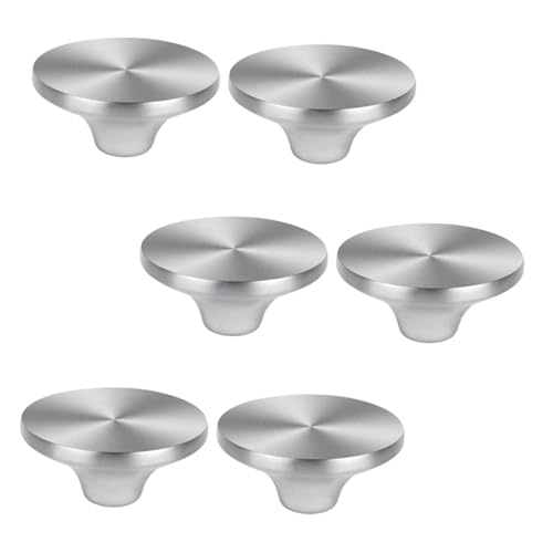 CLISPEED 6 Stück Topfdeckelknöpfe Teilig Hitzebeständige Ersatzgriffe für Pfannendeckel Topfdeckelgriff Robust und Langlebig Passend für Topfdeckel und Kochtöpfe von CLISPEED