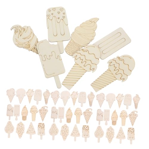 CLISPEED 70 Stück Teiliges Eiscreme Holzanhänger aus Natürlichem Holz Robuste DIY Bastel holzscheiben Blanke Graffiti holzstücke Kindersichere Sommerdekoration Bemalbar und Langlebig CLISPEED 70 Stück Teiliges Eiscreme Holzanhänger aus Natürlichem Holz Robuste DIY Bastel holzscheiben Blanke Graffiti holzstücke Kindersichere Sommerdekoration Bemalbar und Langlebig von CLISPEED