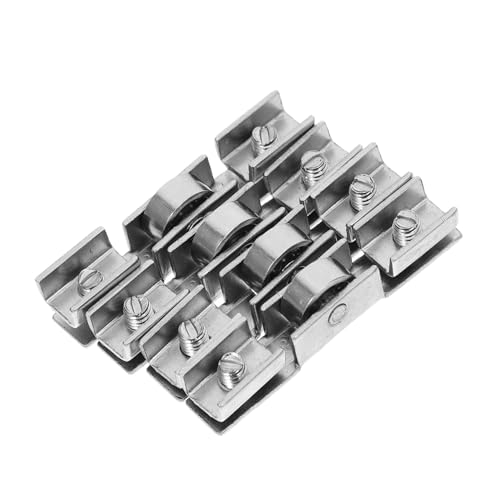 CLISPEED 8 Stück Teiliges Glas schiebetür H Verschleißfestem Material Geräuscharm Einfache Montage Geeignet für Glas als Ersatz für Schrank Fensterschiebetüren CLISPEED 8 Stück Teiliges Glas schiebetür H Verschleißfestem Material Geräuscharm Einfache Montage Geeignet für Glas als Ersatz für Schrank Fensterschiebetüren von CLISPEED