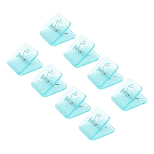 CLISPEED 8 Stück Teiliges Hundekotmatten Halterung für Wand Transparenter Clip für Welpen Toilette Wiederverwendbar für Hundetraining Hält Trainingspads an und Stelle von CLISPEED