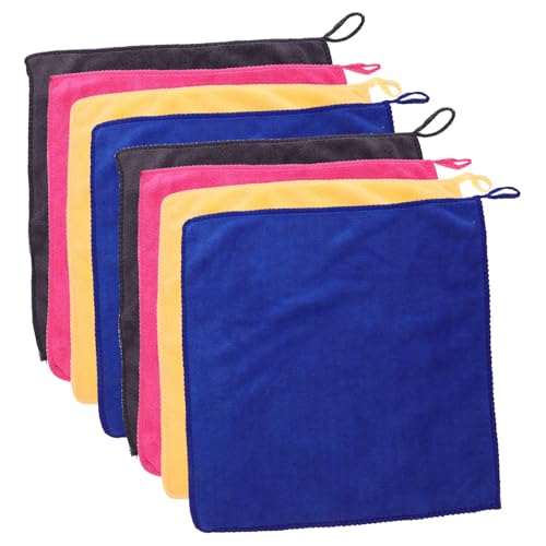 CLISPEED 8 Stück Teiliges Meerschweinchen Pad Waschbare Dicke Kuscheldecken in Blau Orange Vielseitig als Käfigeinlage Schlafdecke und Schutz für Kleine Haustiere von CLISPEED