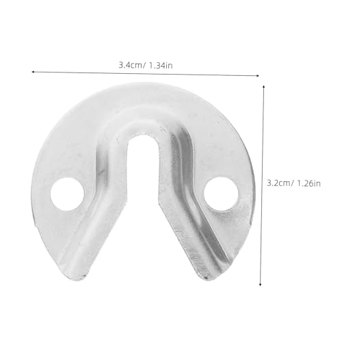 CLISPEED 8 Stück Teiliges Möbelverbinder Wandhalter aus Edelstahl Verdeckte Montageclips für Spiegel und Bilderrahmen Robuste Befestigung für Spiegelanker und Schwere Fixierungen CLISPEED 8 Stück Teiliges Möbelverbinder Wandhalter aus Edelstahl Verdeckte Montageclips für Spiegel und Bilderrahmen Robuste Befestigung für Spiegelanker und Schwere Fixierungen von CLISPEED