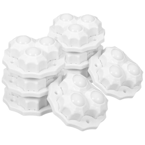 CLISPEED 8stücke Selbstklebende Möbelrollen Weiß Lenkrollen Für Möbel Mini-lenkrollen Selbstklebend Räder Für Geräte Selbstklebende Mini-lenkrollen CLISPEED 8stücke Selbstklebende Möbelrollen Weiß Lenkrollen Für Möbel Mini-lenkrollen Selbstklebend Räder Für Geräte Selbstklebende Mini-lenkrollen von CLISPEED