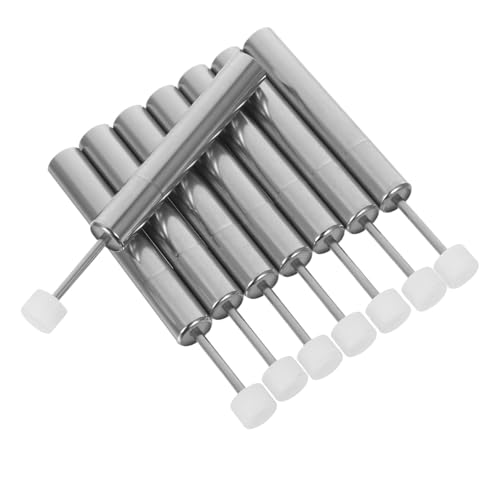 CLISPEED 8 Stück Teiliges Soft-close Mülltonnen-dämpfer Hydraulischer Geräuschloser Schließmechanismus für Abfalleimer Küchenschrank Ersatzteile Stabile Stoßdämpfende Konstruktion für von CLISPEED