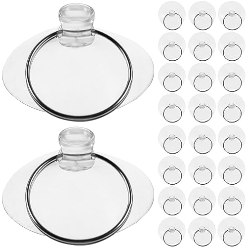 CLISPEED 80 Stück Transparente Saugnäpfe mit Ringen Hochwertige Saugnäpfe für Fenster und für DIY Projekte und Dekoration Starke Halterung Leicht Anzuwenden CLISPEED 80 Stück Transparente Saugnäpfe mit Ringen Hochwertige Saugnäpfe für Fenster und für DIY Projekte und Dekoration Starke Halterung Leicht Anzuwenden von CLISPEED