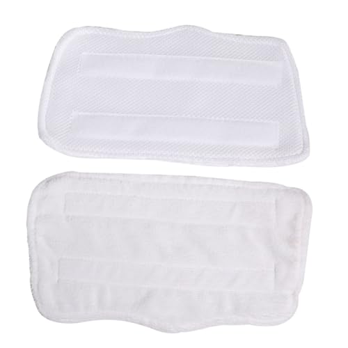 CLISPEED 8Stücke Mikrofaser Reinigungspads für Dampfmop Weiß Waschbar Langlebig für Hartböden Wie Fliesen Vinyl Marmor CLISPEED 8Stücke Mikrofaser Reinigungspads für Dampfmop Weiß Waschbar Langlebig für Hartböden Wie Fliesen Vinyl Marmor von CLISPEED