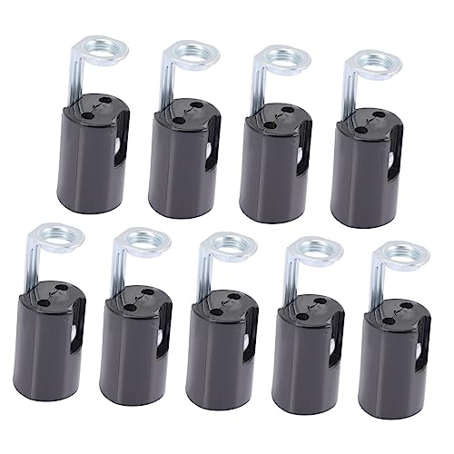 CLISPEED 9 Stück Lampenfassung Teiliges für Kerzenlampen Robuste und Langlebige Sockelhalterung Installieren für Wohnkultur CLISPEED 9 Stück Lampenfassung Teiliges für Kerzenlampen Robuste und Langlebige Sockelhalterung Installieren für Wohnkultur von CLISPEED
